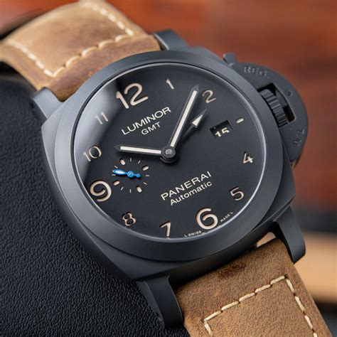 panerai ceramica black movement|panerai luminor tourbillon reviews.